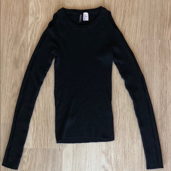 H&M Ribbed Cut Out Sweater - Picture 3 of 7